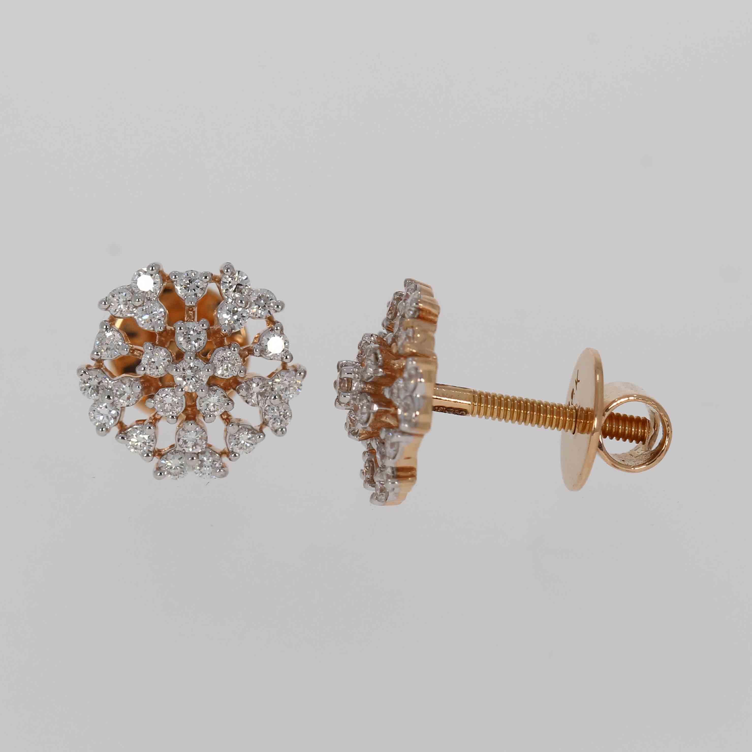 Diamond Earring For Women with Free Gold Coin