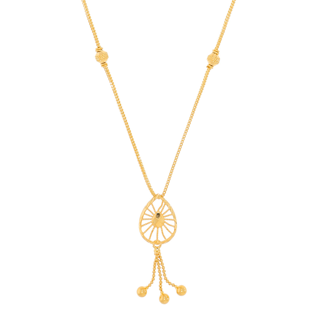 Nicole Gold mini Necklace with Free Gold Coin