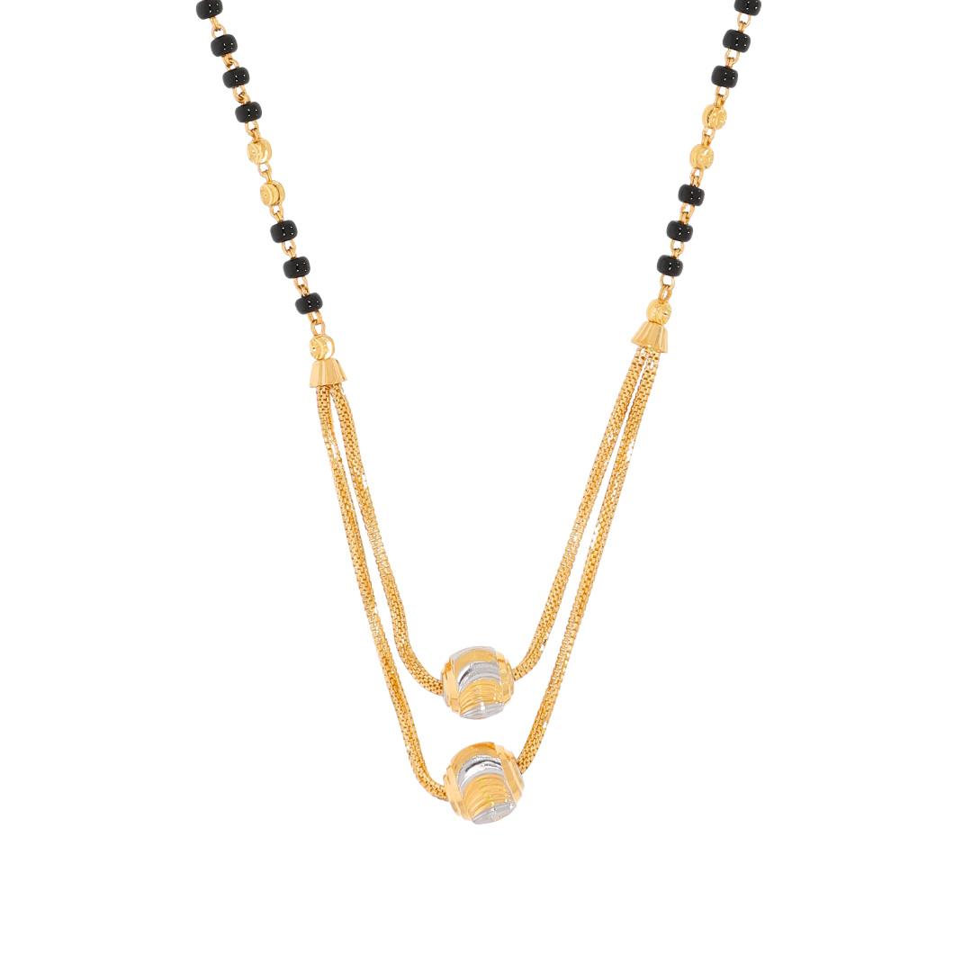 janvi classic Gold Mangalsutra