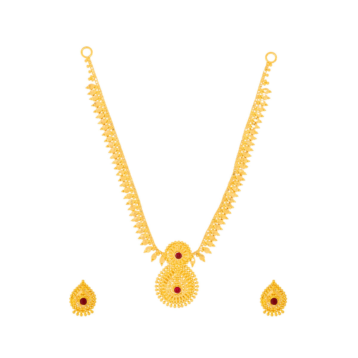 Glorious Gold Necklace Set with Free Gold Coin