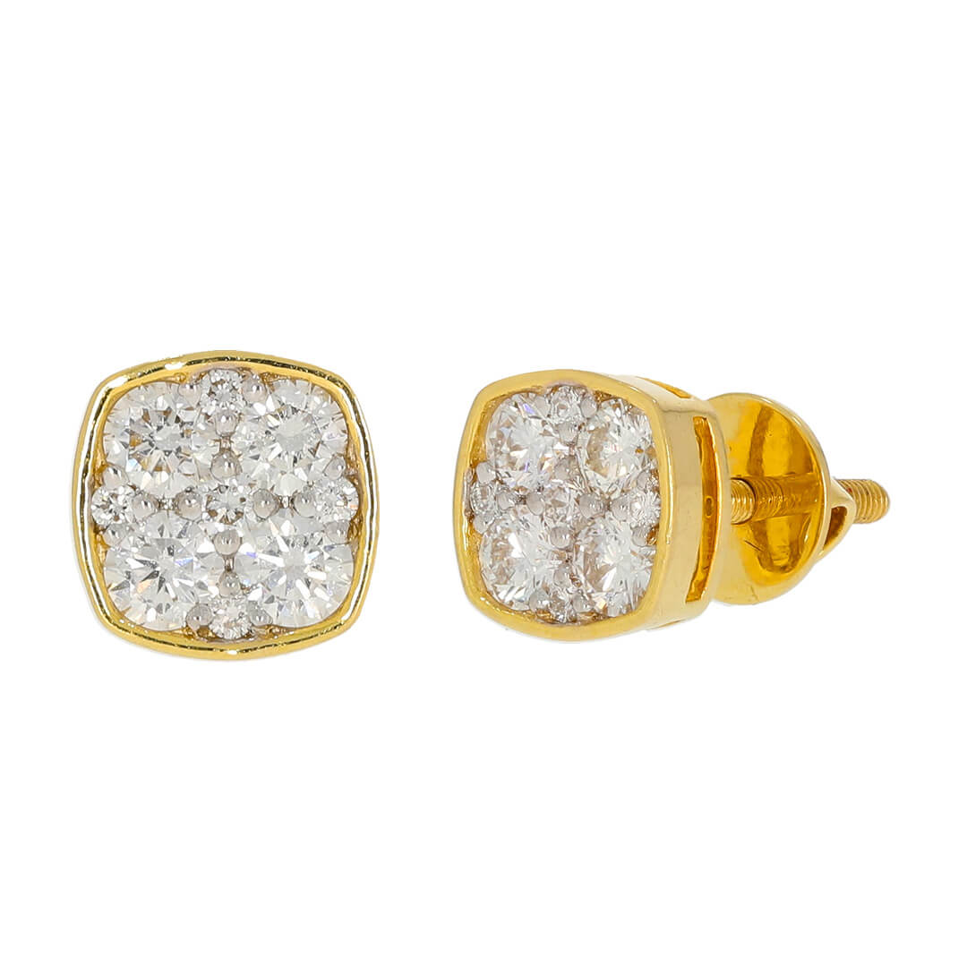 Four of a Kind diamond earring with Free Gold Coin