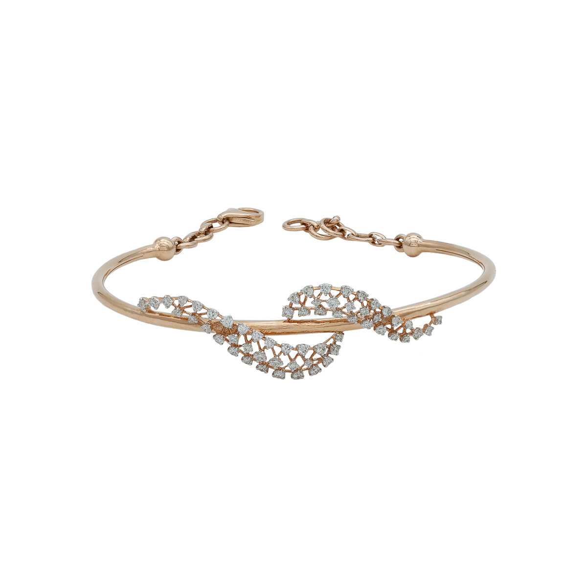 Sparkly Waves Diamond Bracelet with Free Gold Coin