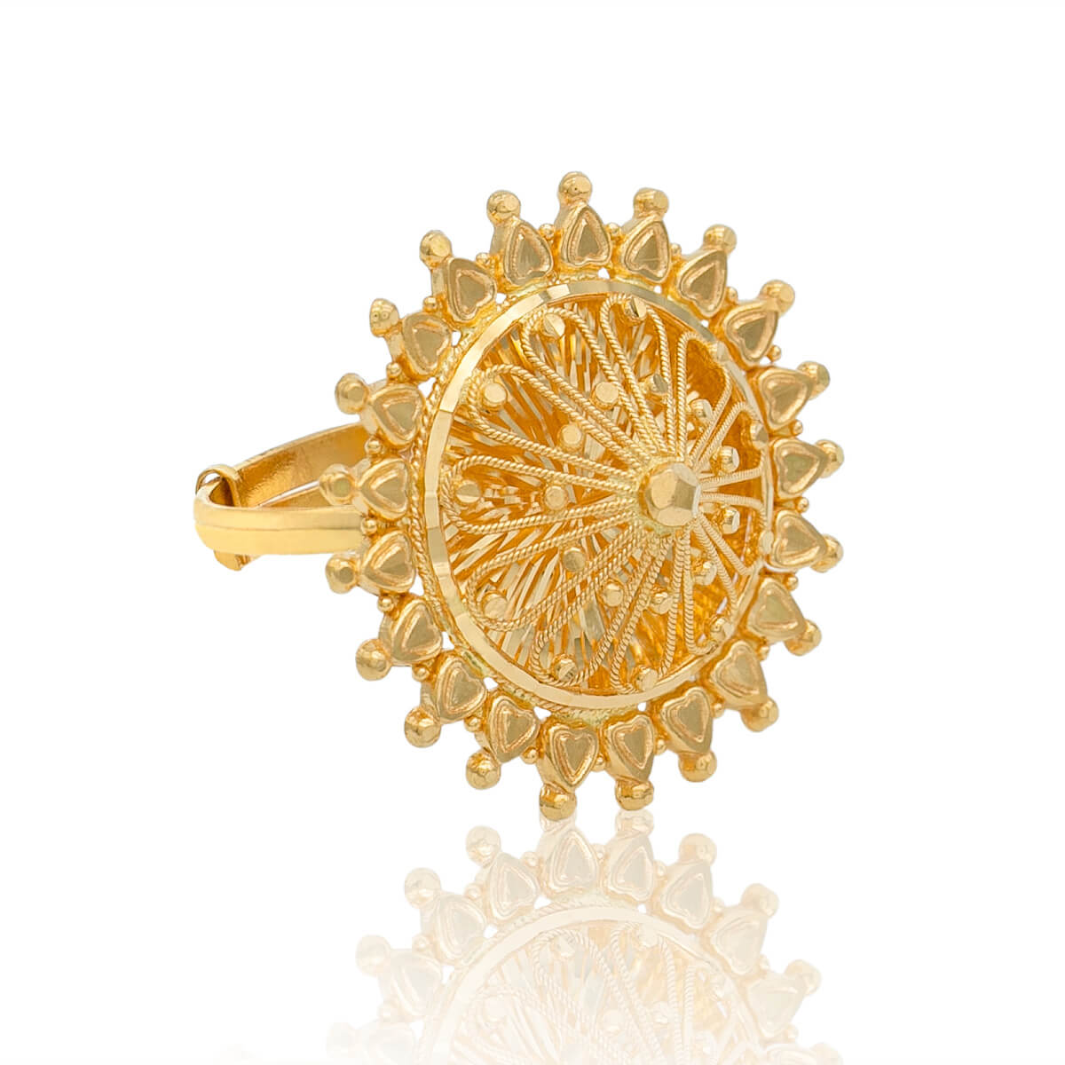 Ekantika Gold Ring with Free Gold Coin