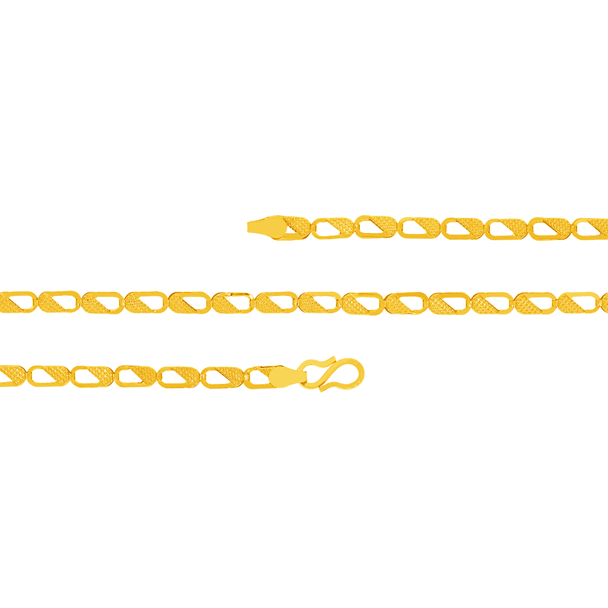 Herringbone Gold Chain