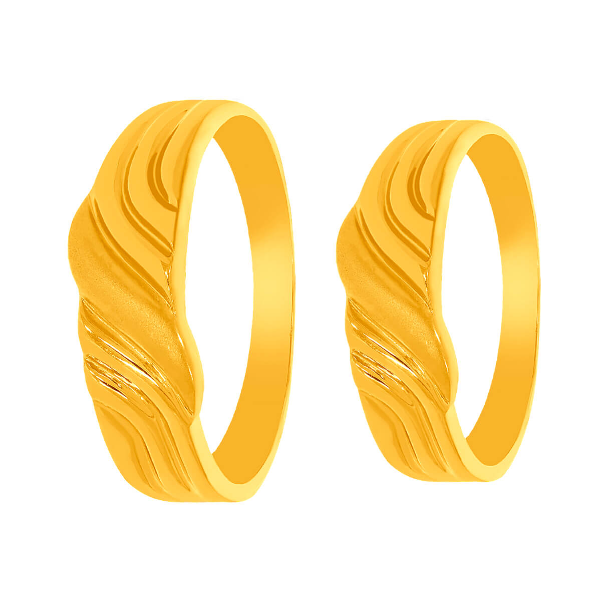 Nishani Gold Couple Ring