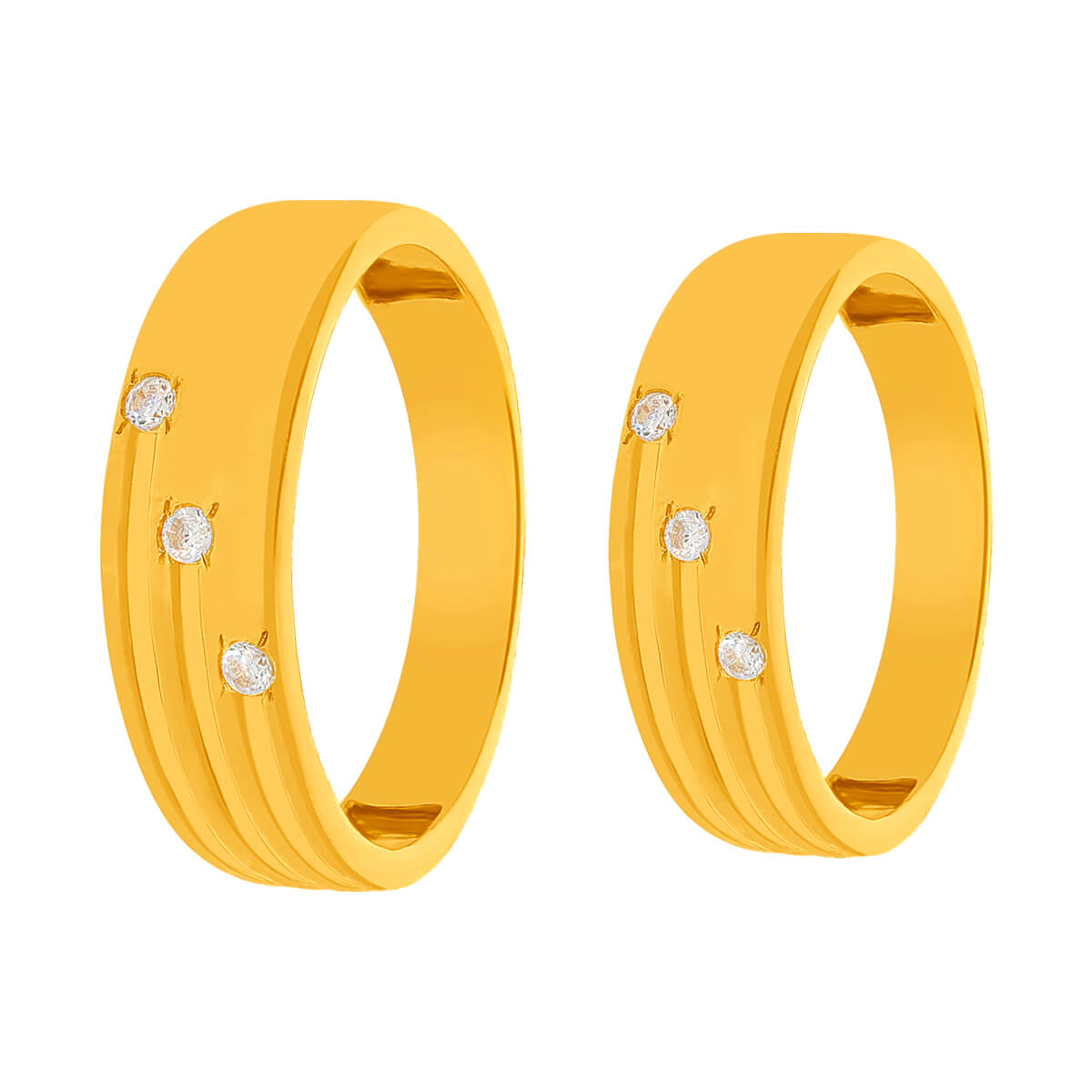 Nitya Gold Couple Ring