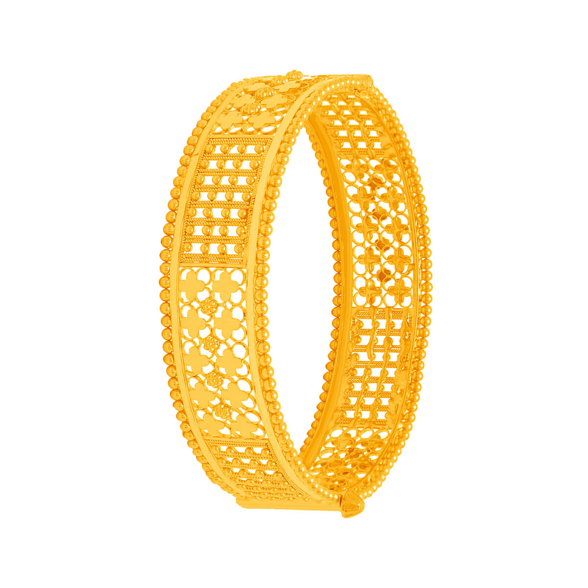 Krina Glowing Gold Bangle