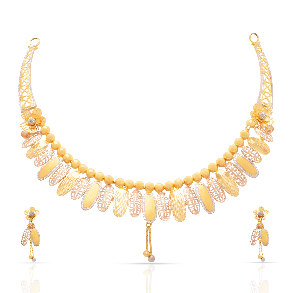 Gold Necklace Set