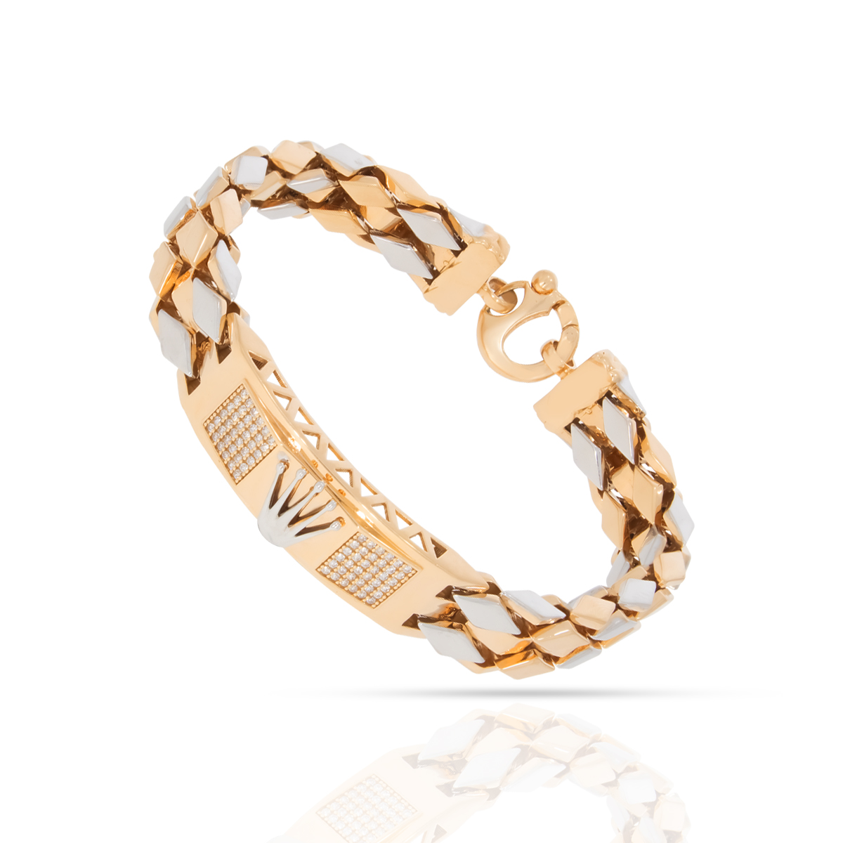 Gold Bracelet with Free Gold Coin