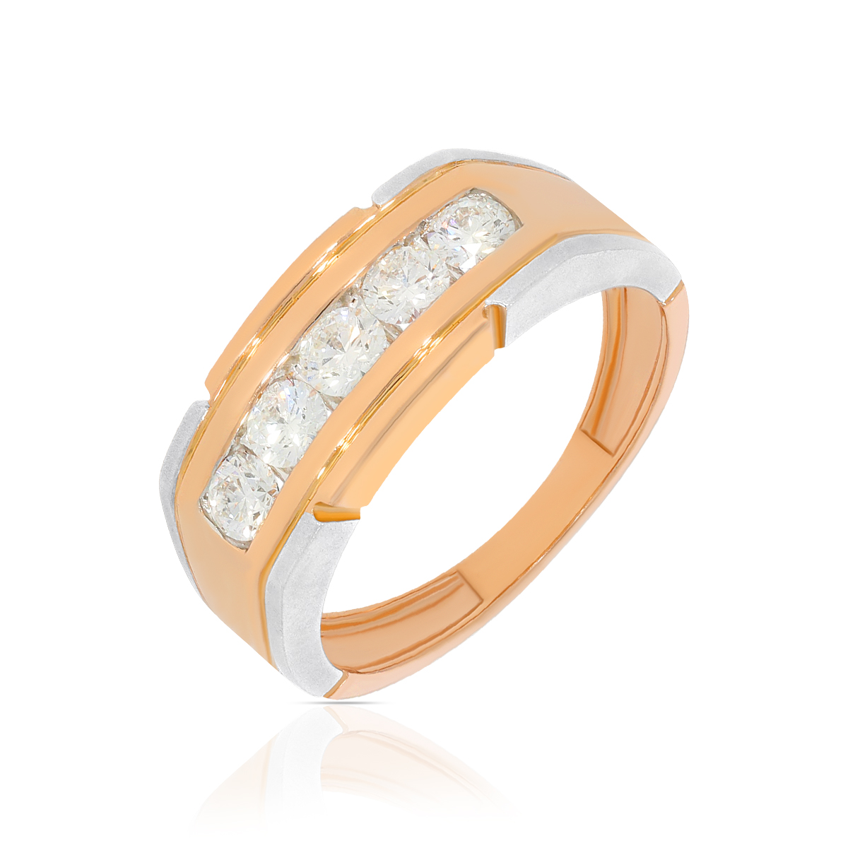 Diamond Ring with Free Gold Coin