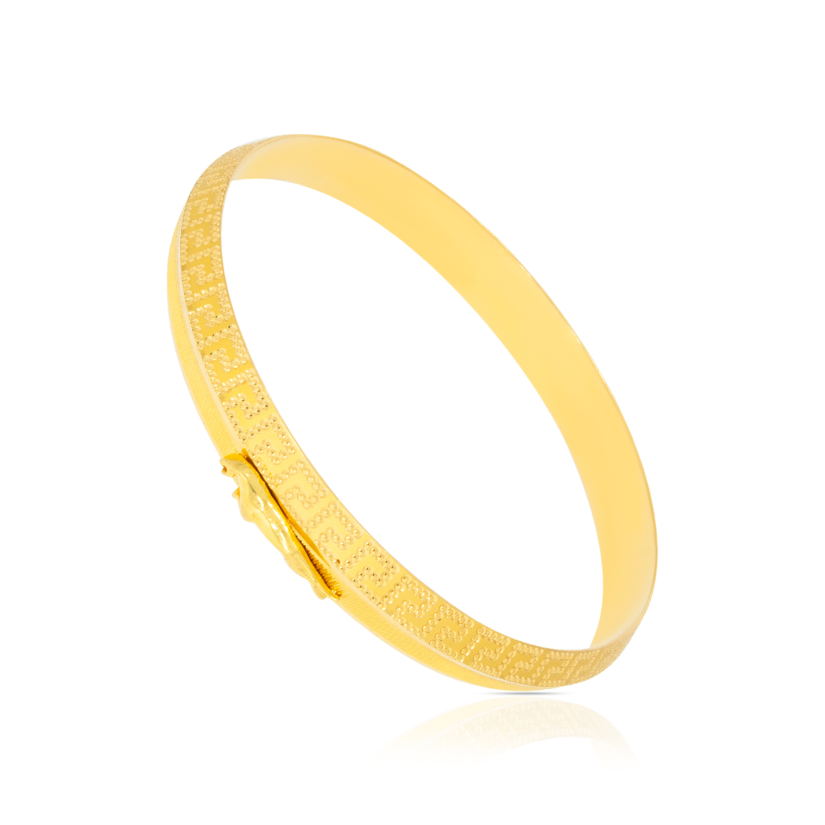 Gold Bracelet with Free Gold Coin