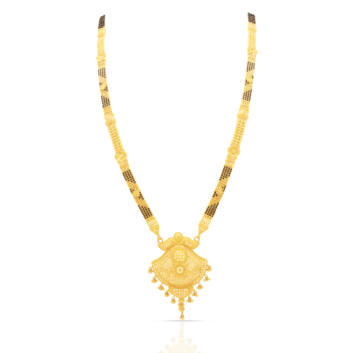 Gold Mangalsutra with Free Gold Coin