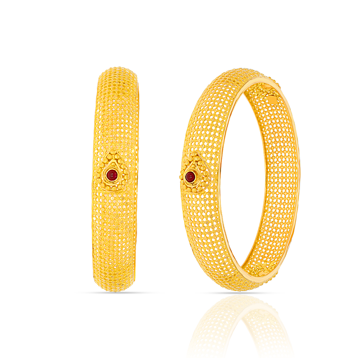 Gold Bangle with Free Gold Coin