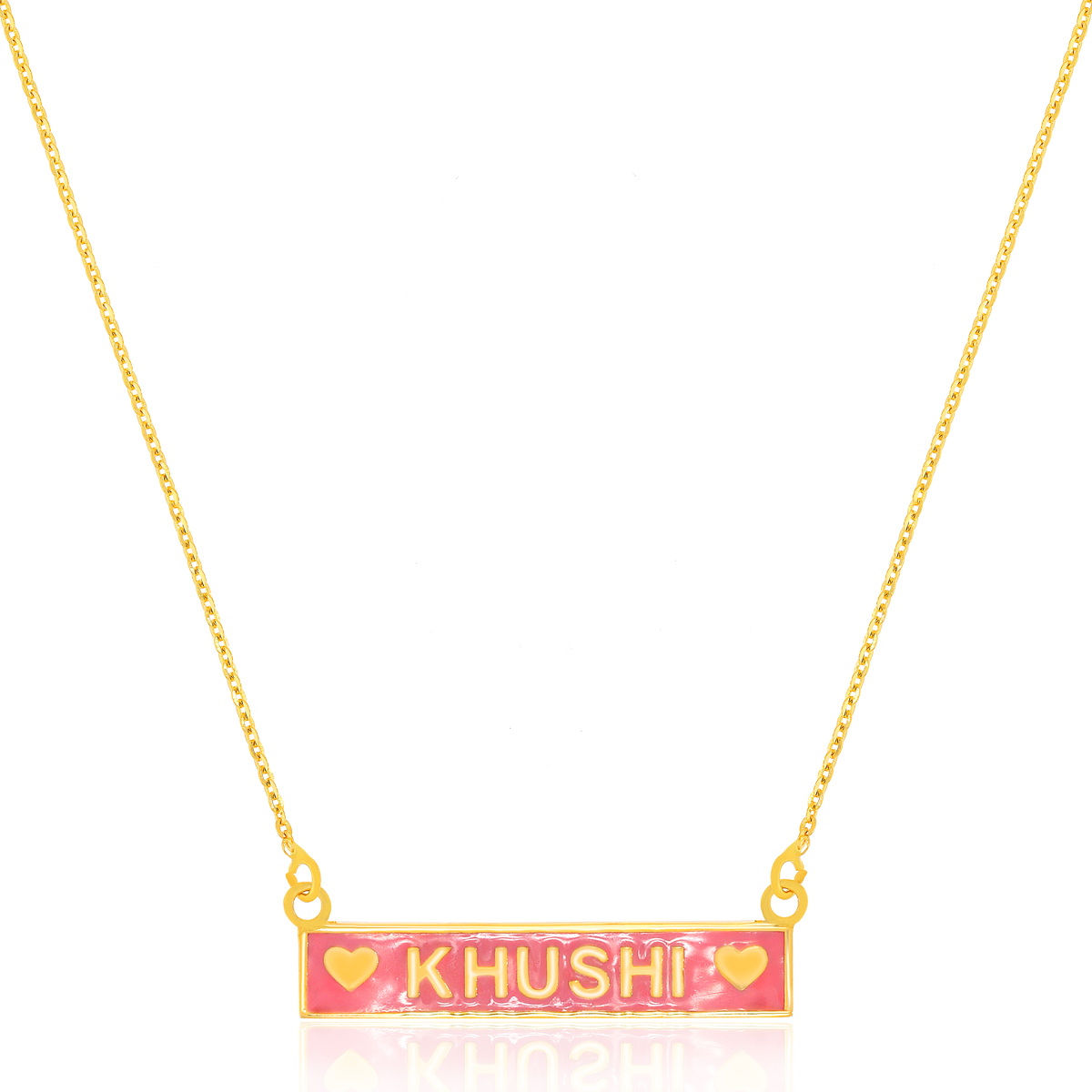 Gold Pendant with Chain for Kids