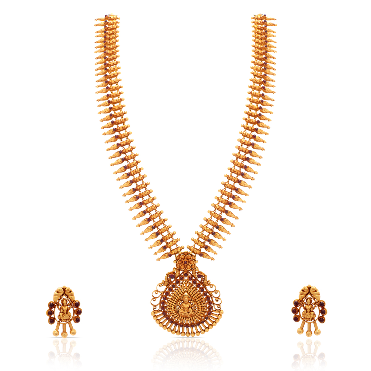 Gold Necklace Set with Free Gold Coin