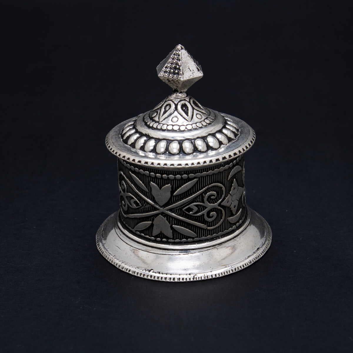 Silver Kumkum Karanda