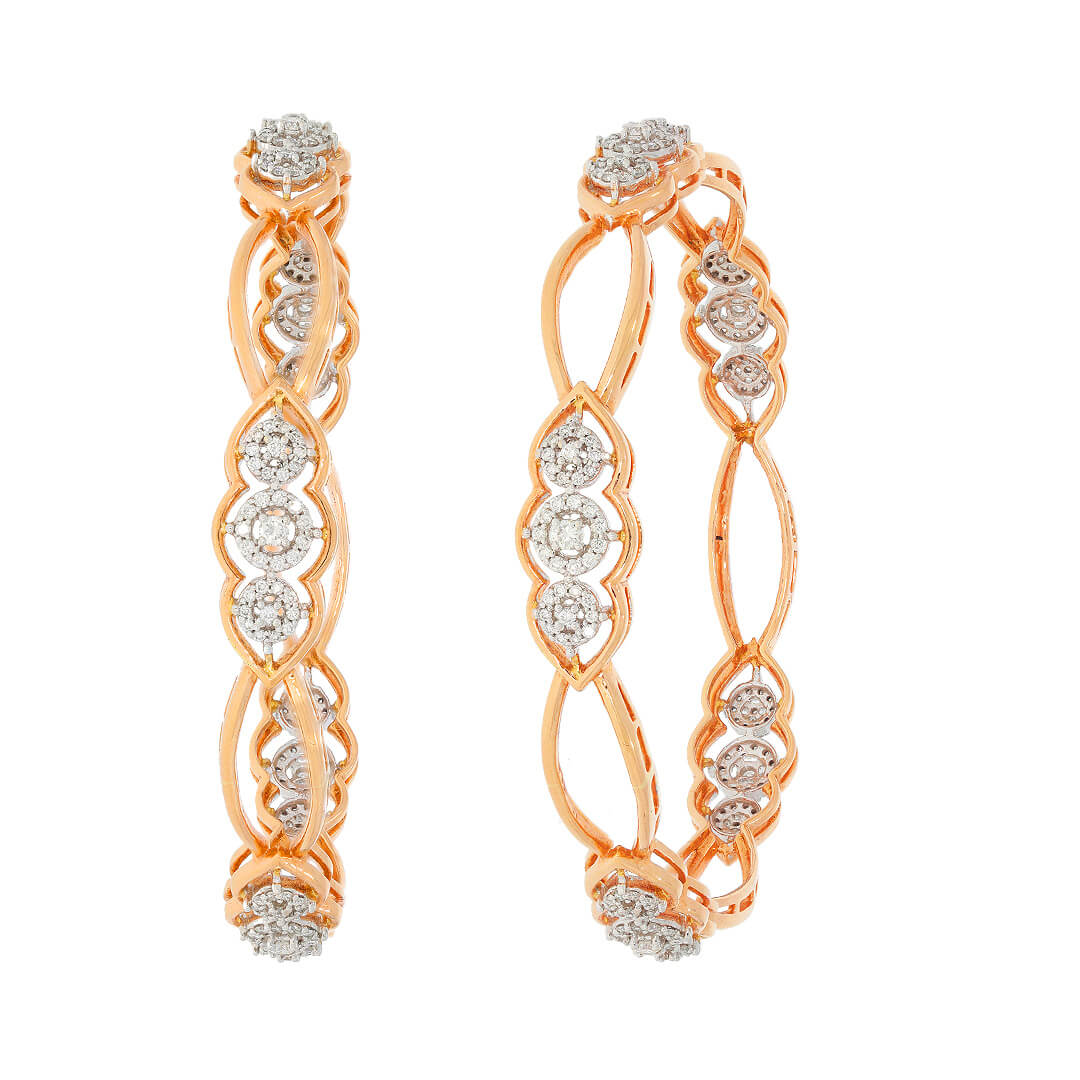 Radiant Diamond Bangle