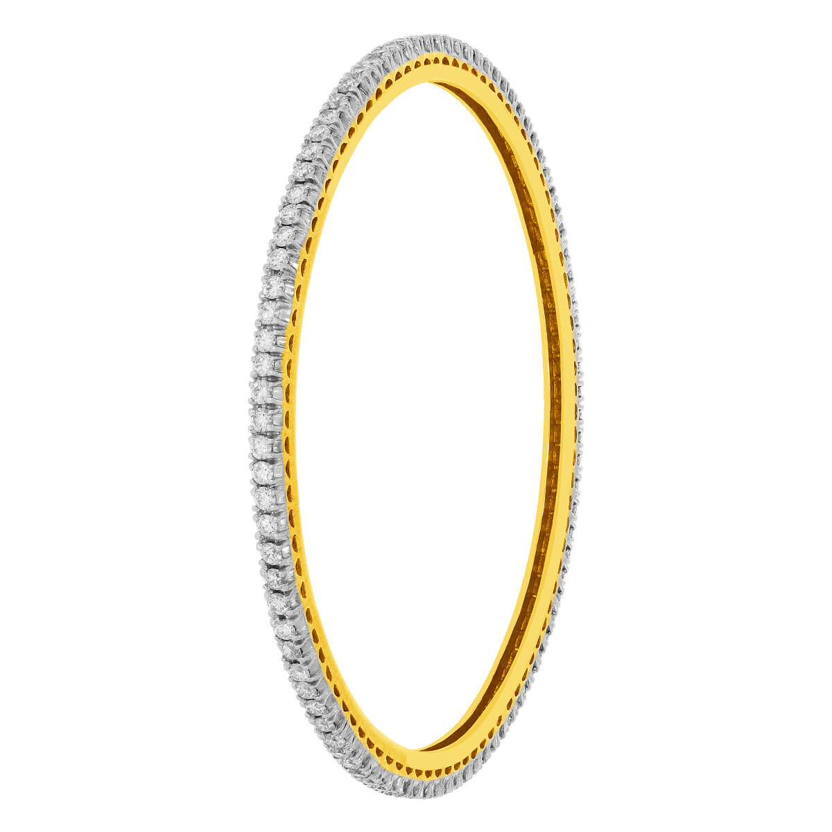 Myra Diamond Bangle with Free Gold Coin