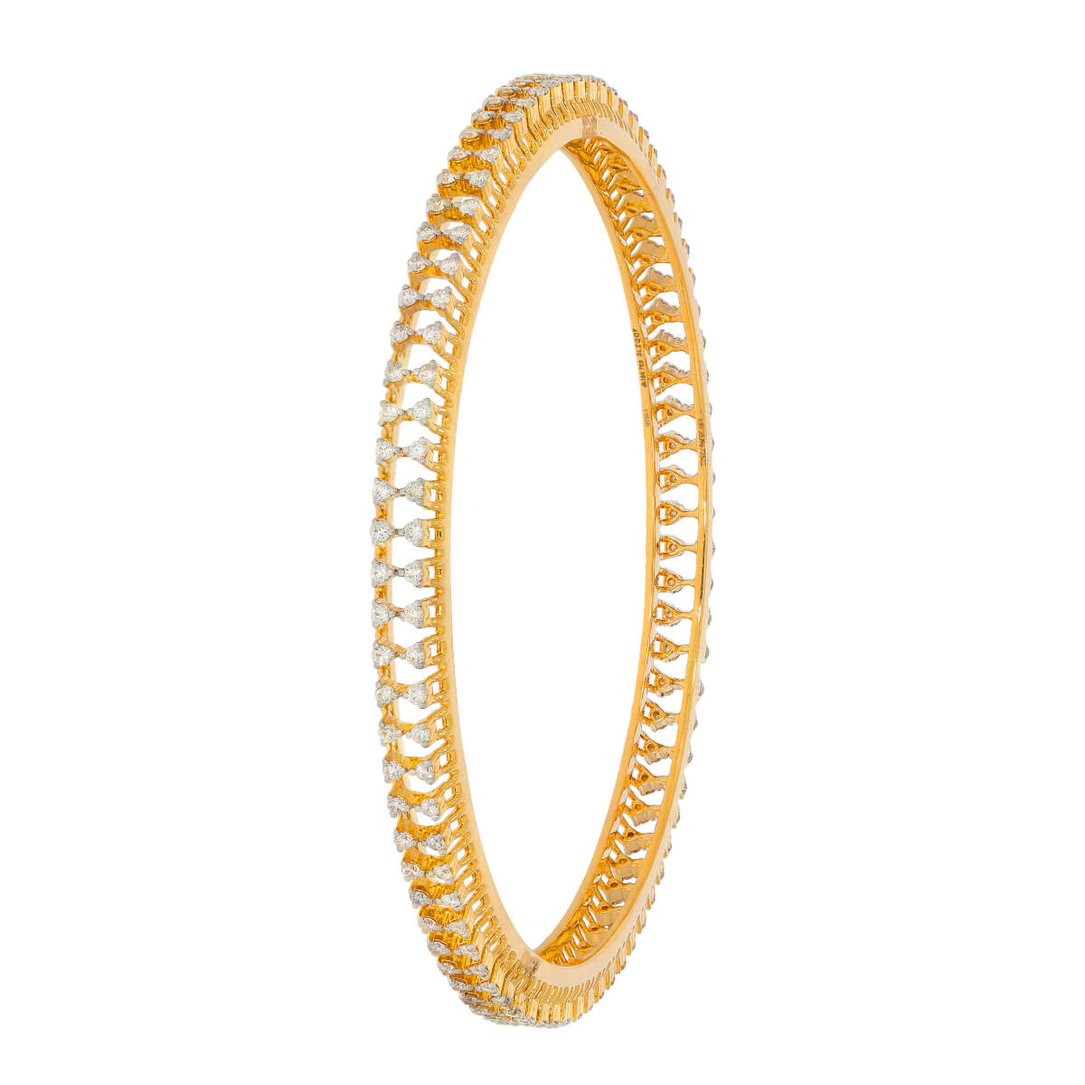 Carlos Diamond Bangle with Free Gold Coin