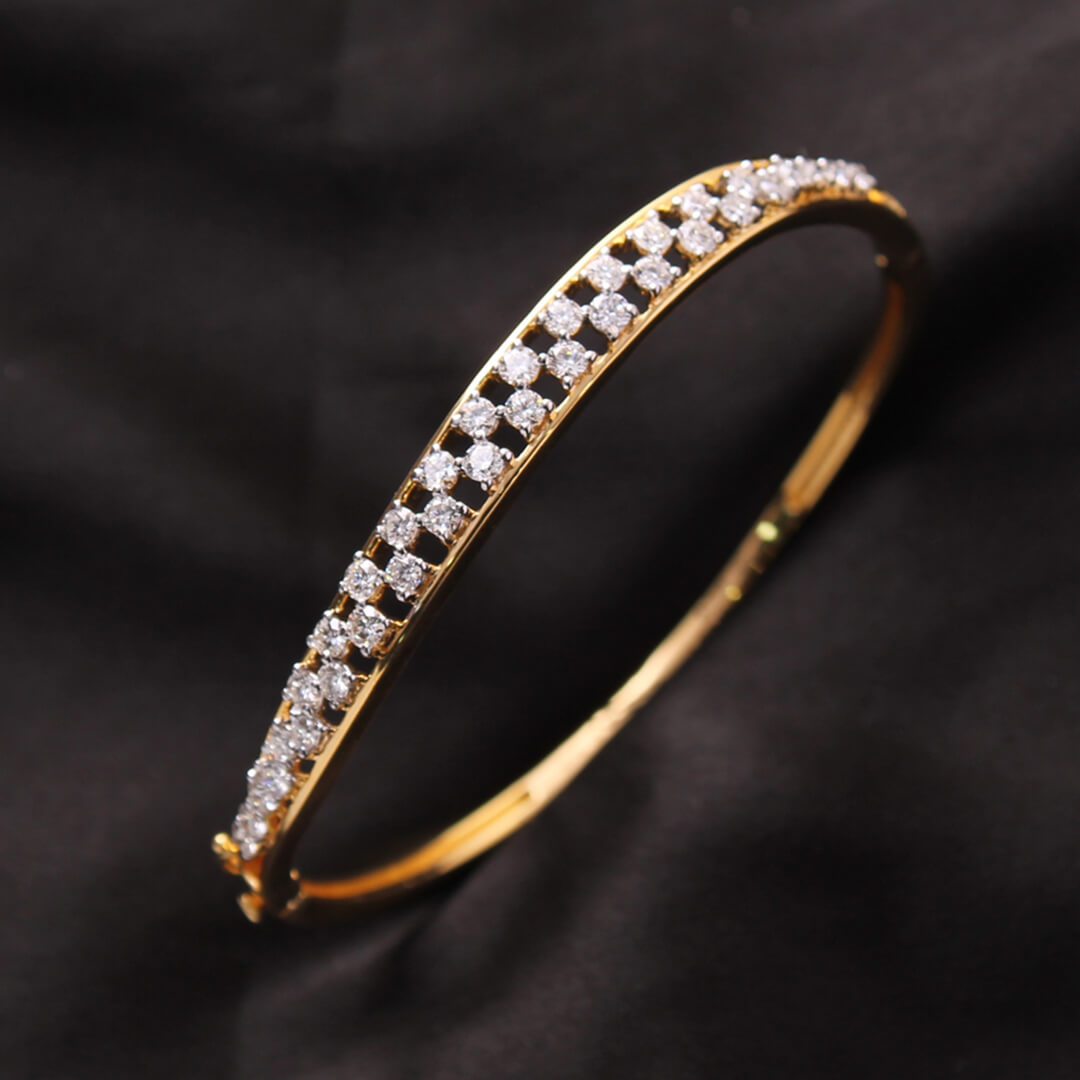 Artsy Pisces Diamond Bracelet with Free Gold Coin