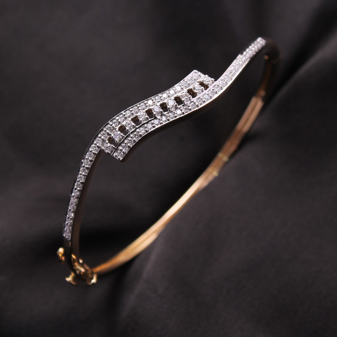 Reesha Diamond Bracelet with Free Gold Coin