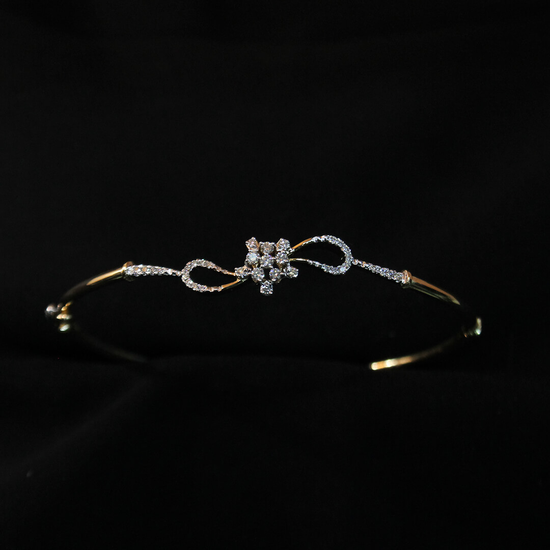 Nysa Diamond Bracelet with Free Gold Coin