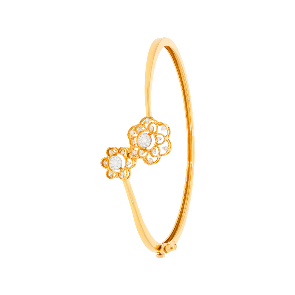 Floralcast Diamond Bracelet with Free Gold Coin