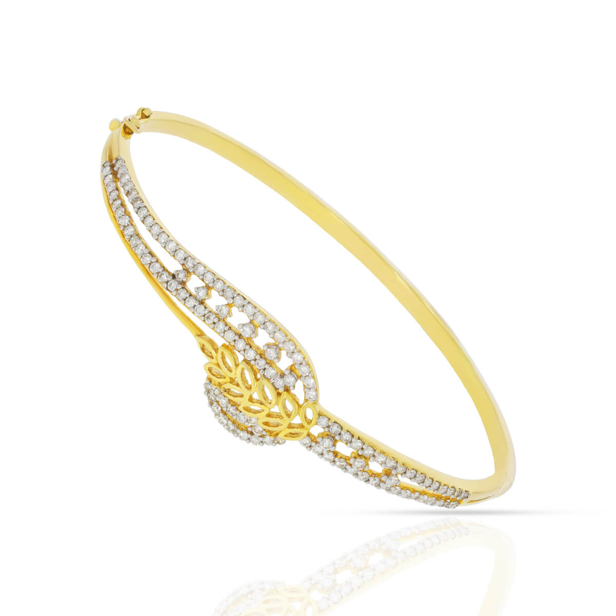 Diamond Bracelet with Free Gold Coin