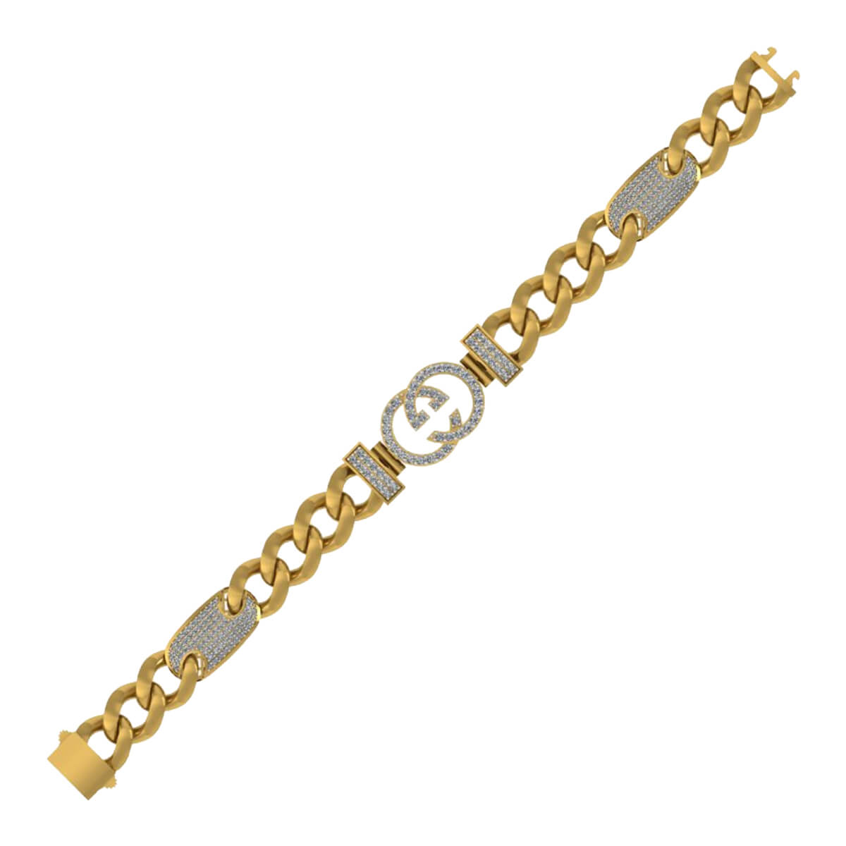 Gold Bracelet with Free Gold Coin