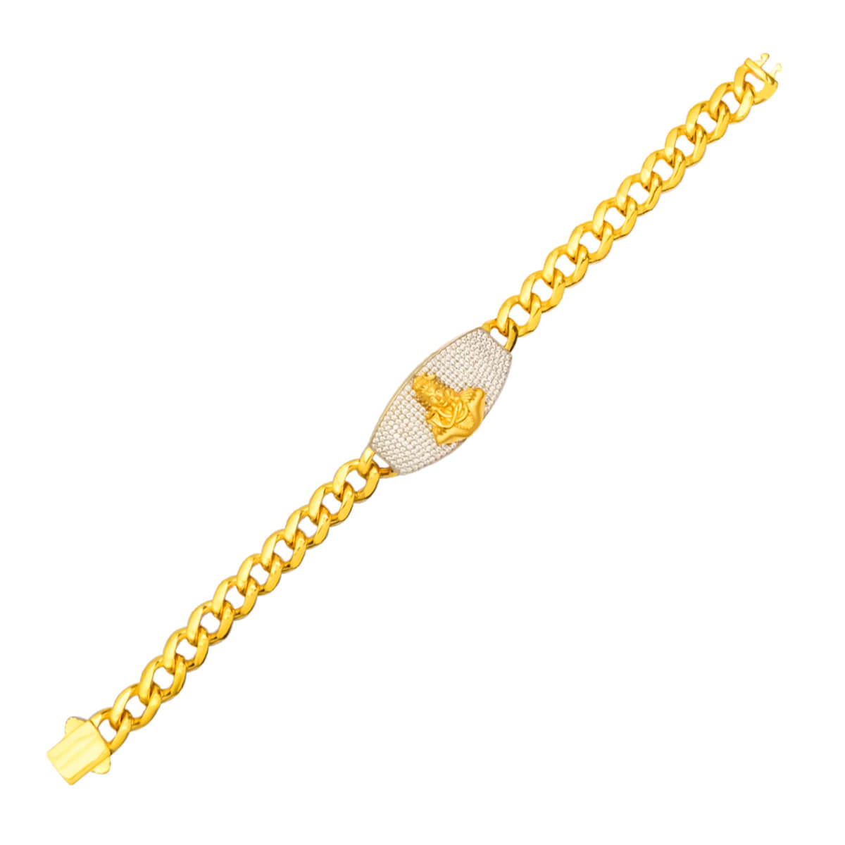 Gold Bracelet with Free Gold Coin