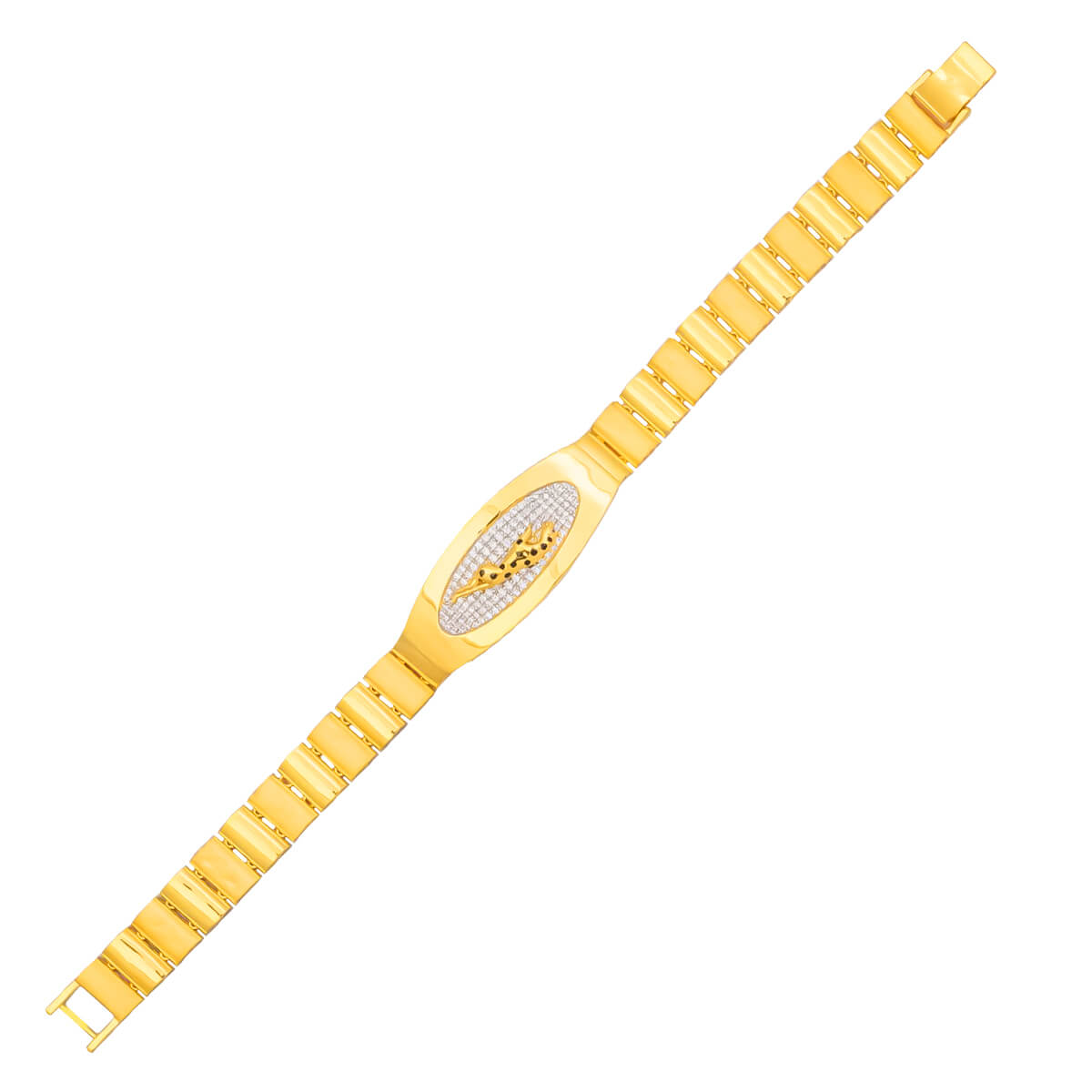 Gold Bracelet with Free Gold Coin