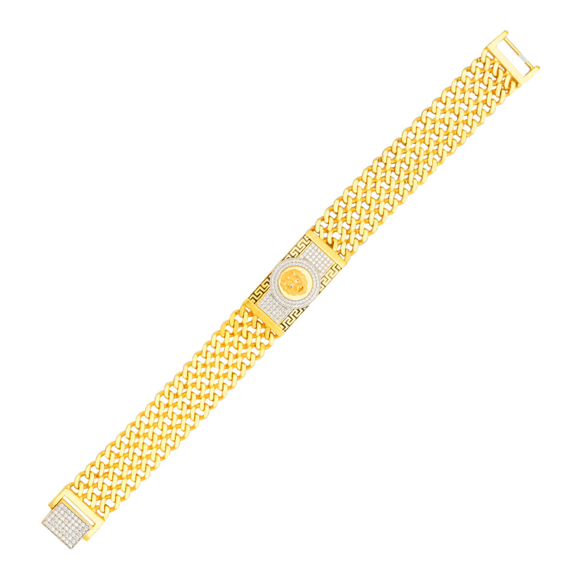 Gold Bracelet with Free Gold Coin