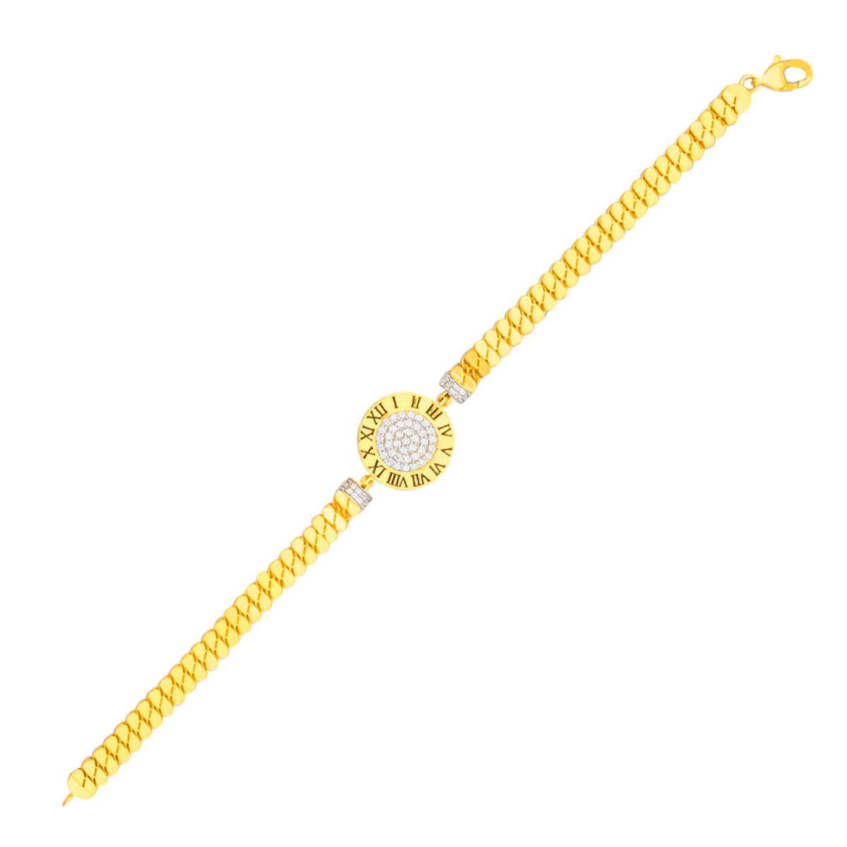 Gold Bracelet with Free Gold Coin