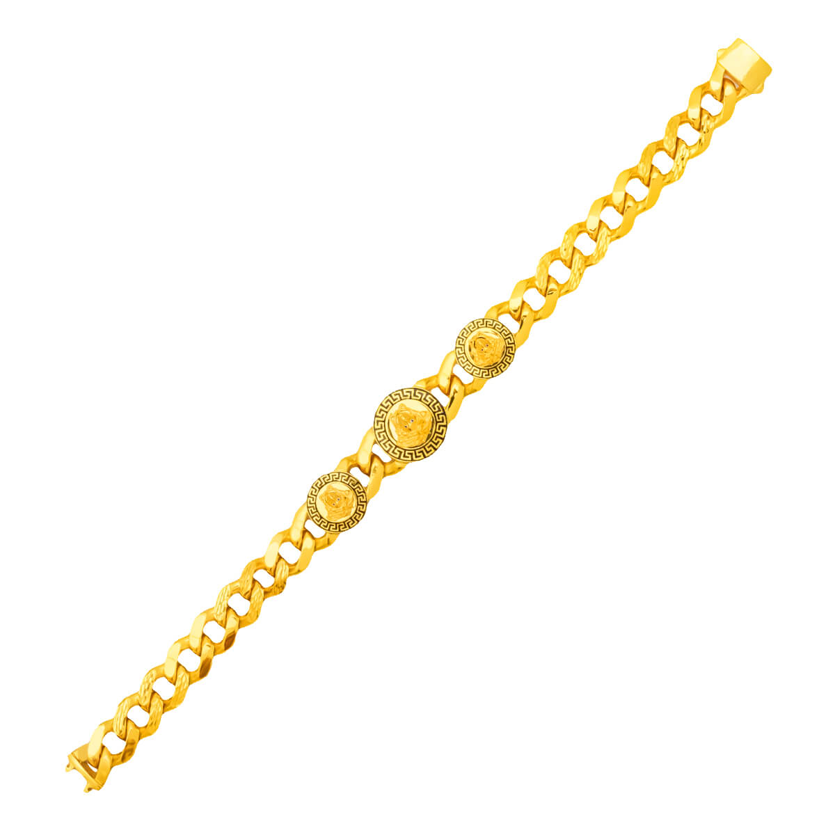 Gold Bracelet with Free Gold Coin