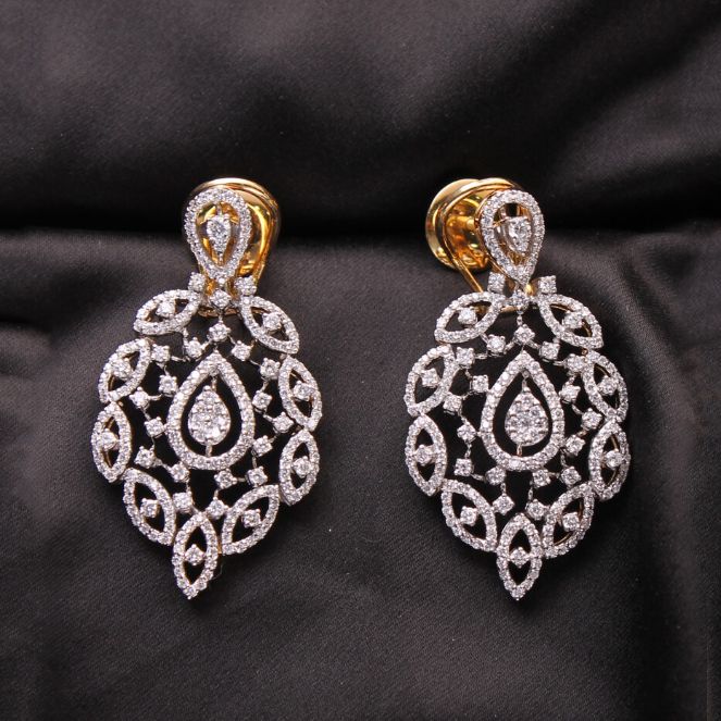 Diamond Earring For Women with Free Gold Coin