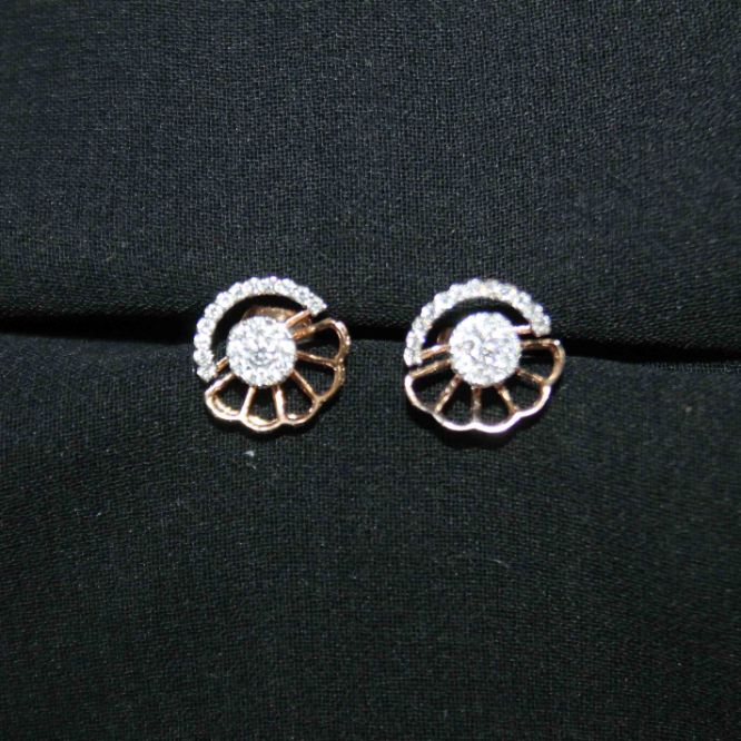 Diamond Earring For Women with Free Gold Coin