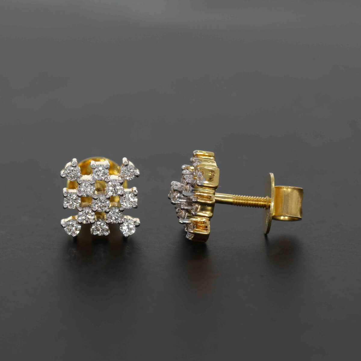 Diamond Earring For Women with Free Gold Coin