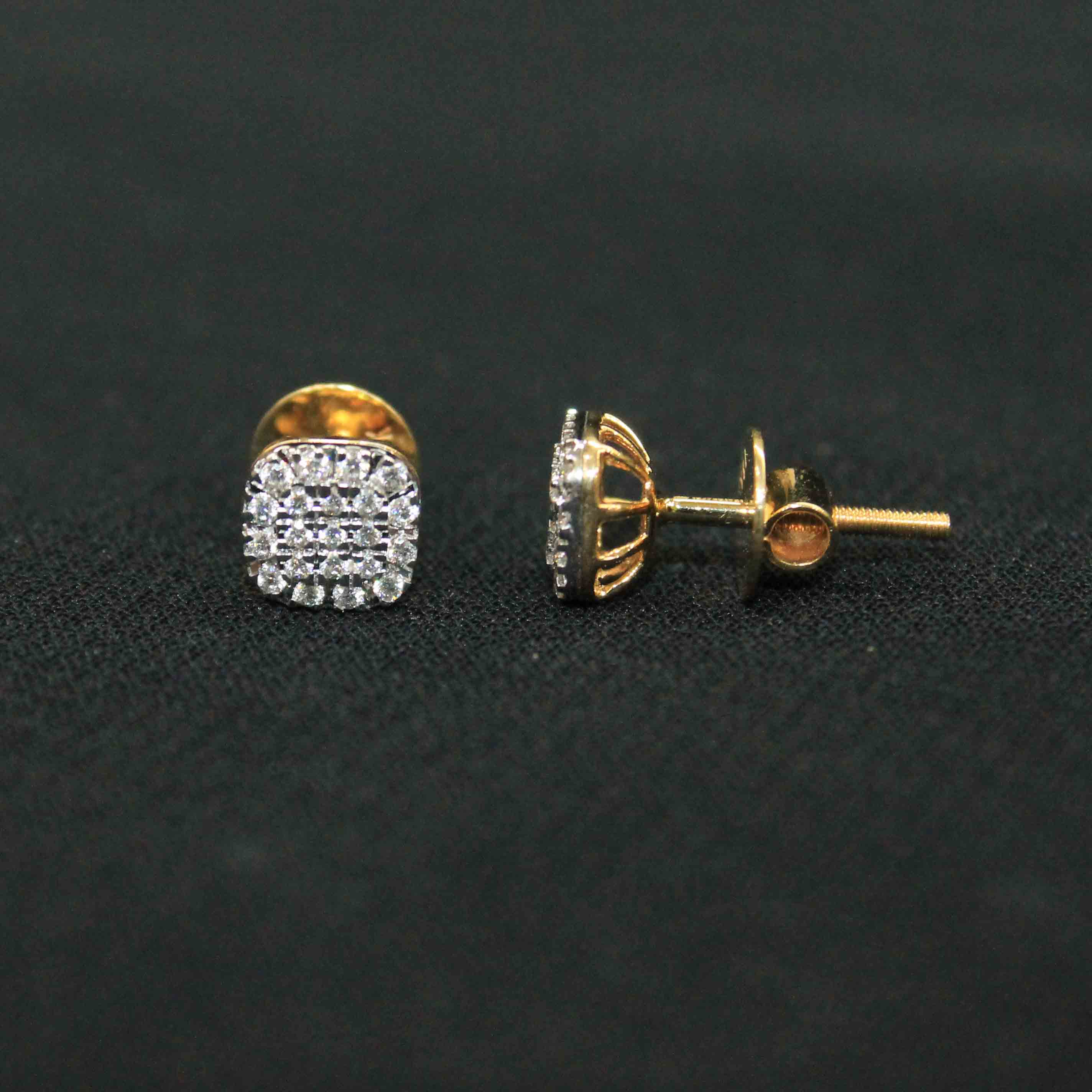 Diamond Earring For Women with Free Gold Coin