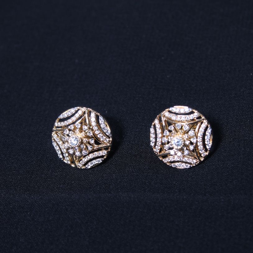 Diamond Earring For Women with Free Gold Coin