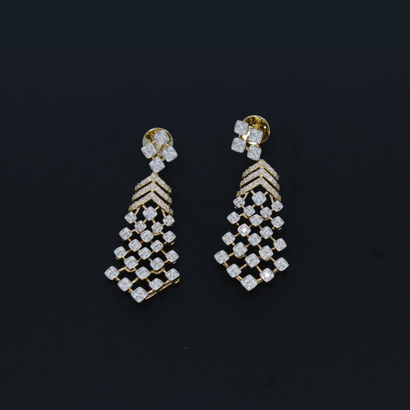 Diamond Earring For Women with Free Gold Coin