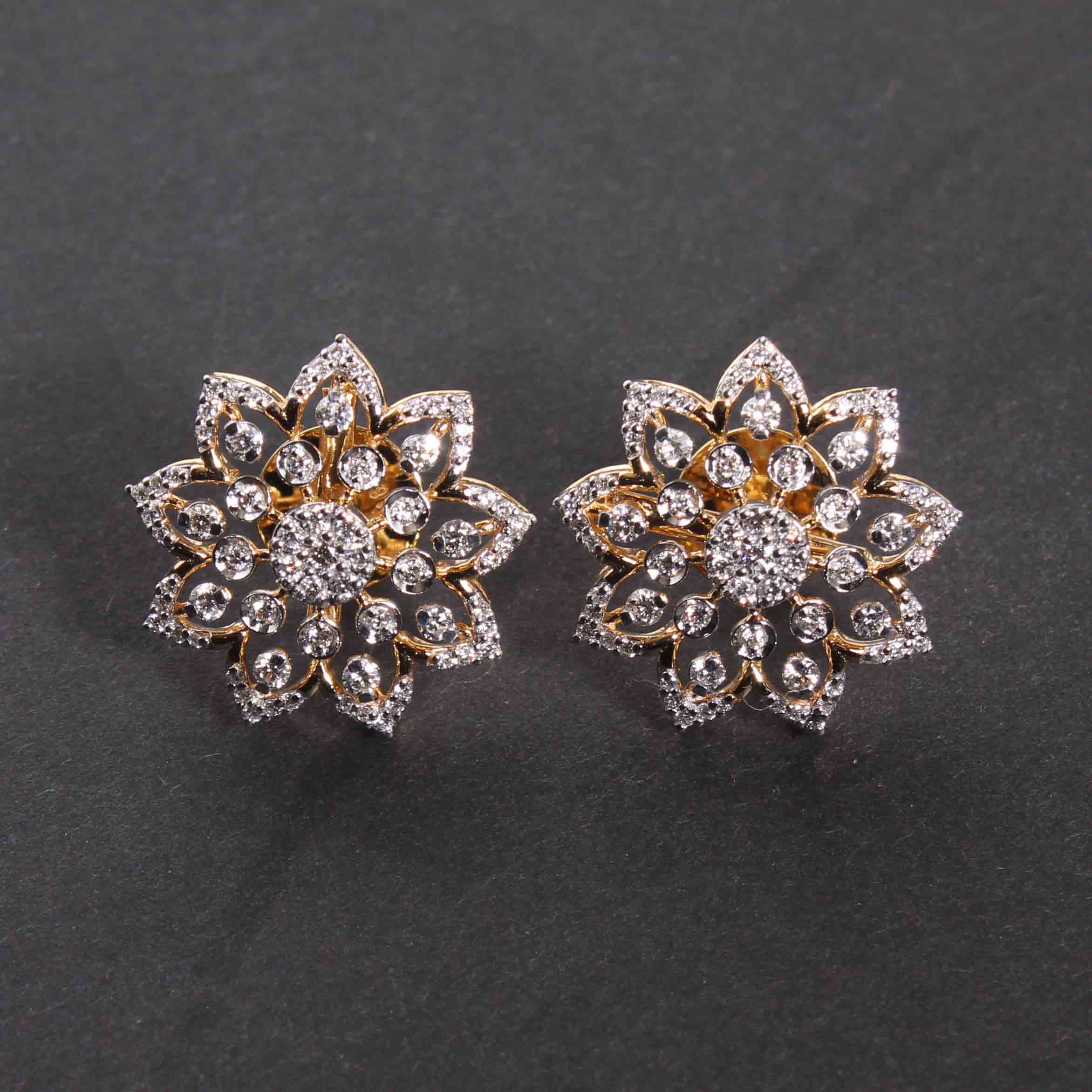 Diamond Earring For Women with Free Gold Coin