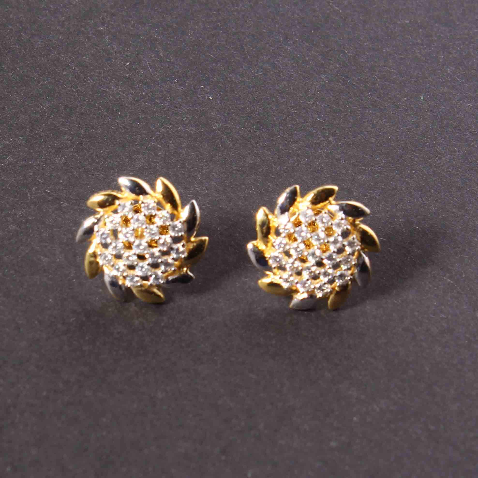 Diamond Earring For Women with Free Gold Coin