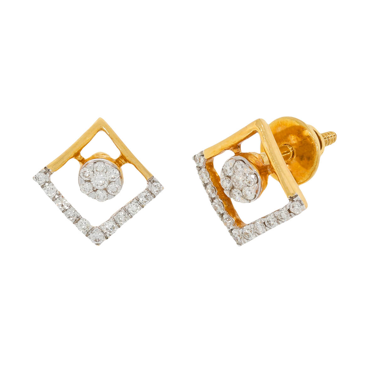 Deonte Stud diamond earring with Free Gold Coin