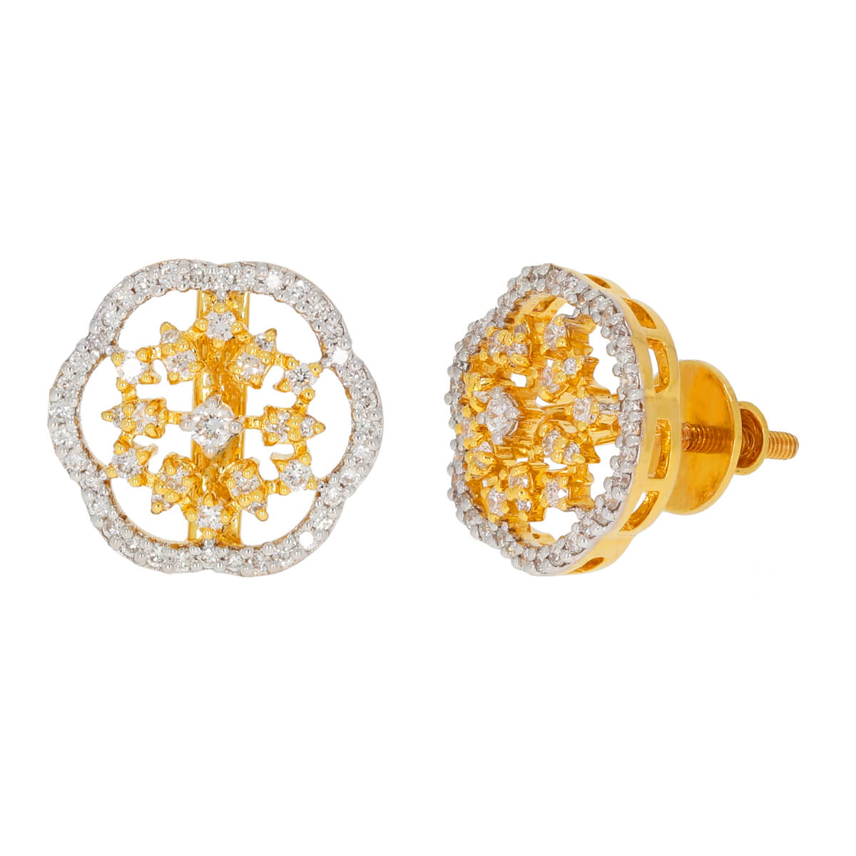 Wilna diamond earring with Free Gold Coin