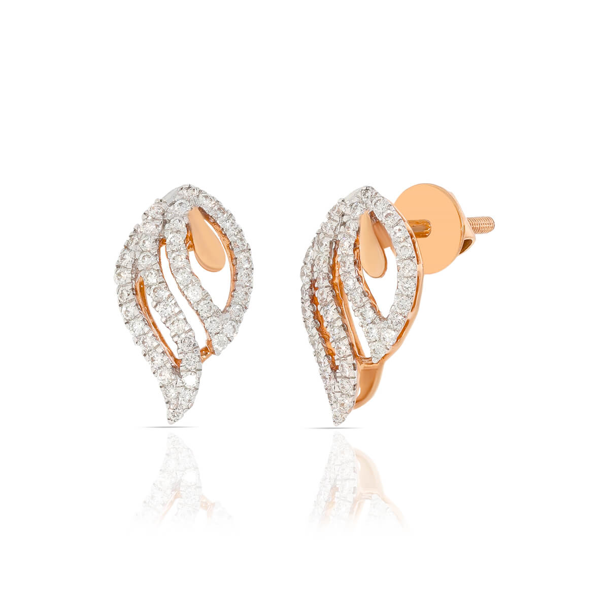 Diamond Earrings with Free Gold Coin