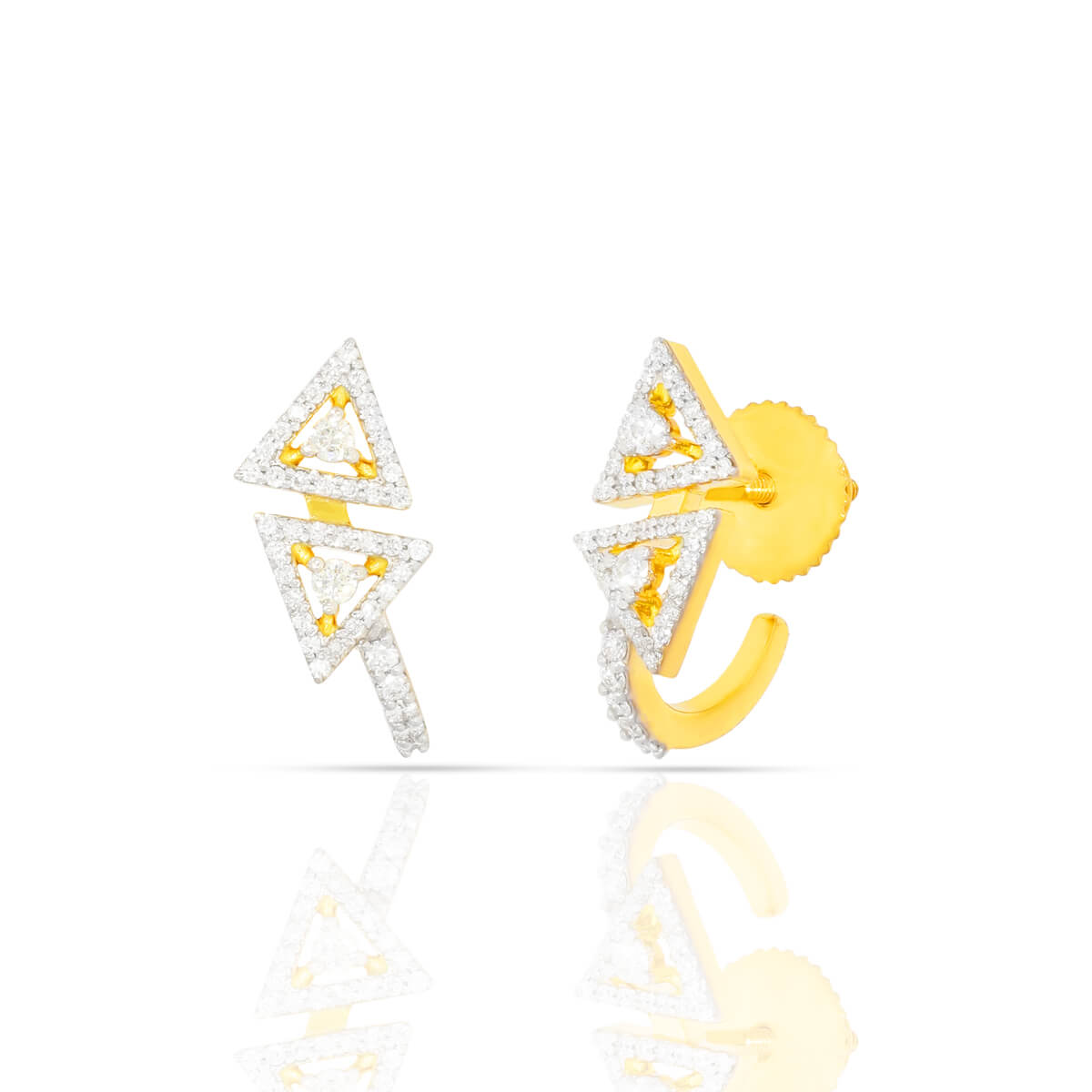 Classic Diamond J Bali Hoops with Free Gold Coin