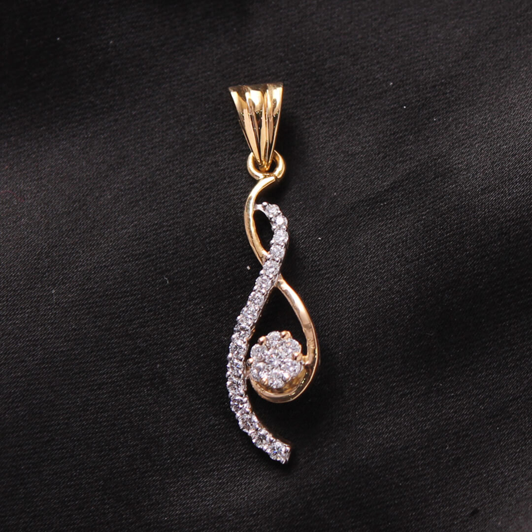 Diamond Locket For Women with Free Gold Coin