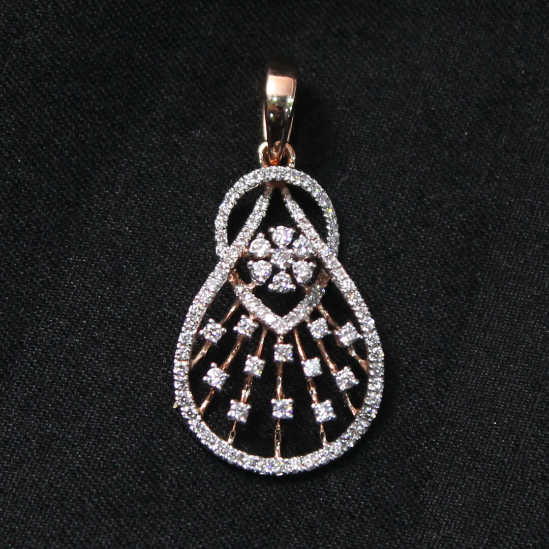 Diamond Locket For Women with Free Gold Coin