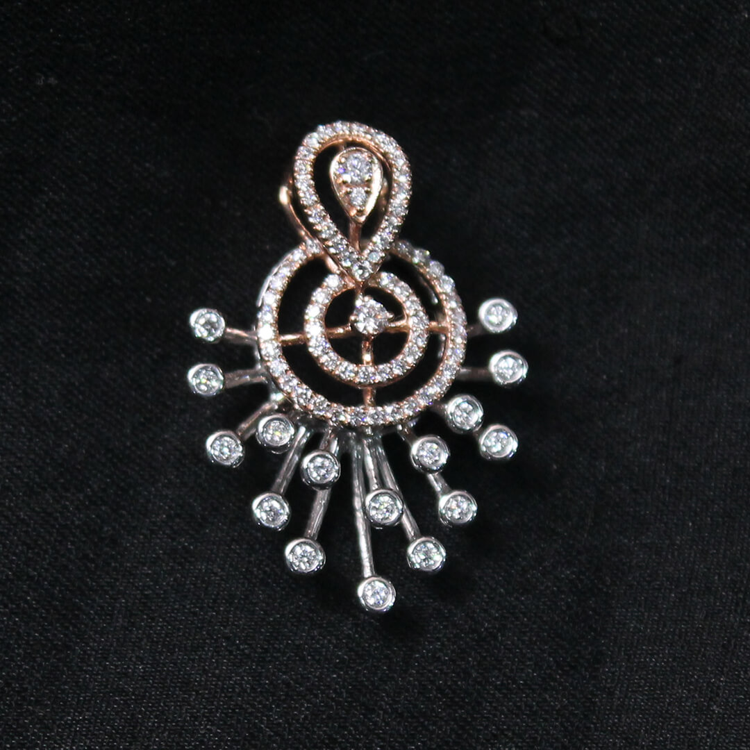 Diamond Locket For Women with Free Gold Coin