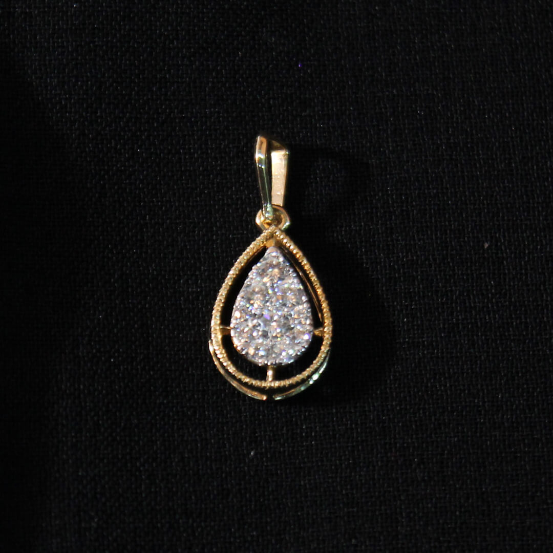 Diamond Locket For Women with Free Gold Coin